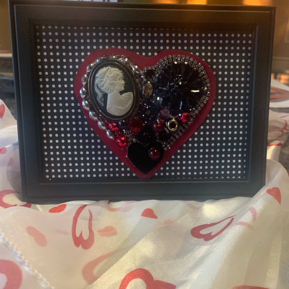 Original jeweled heart